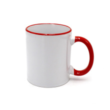 easy home use and tumbler press sublimation blanks mug with color handle